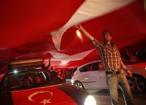 مظاهرة قرع الطناجر الأميركية لدعم المطالب التركية
