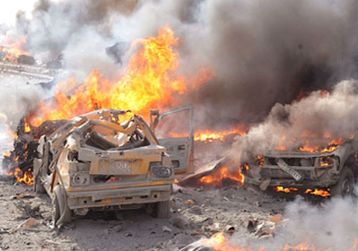 سوريا : 6 جرحى في انفجار بموقع عسكري 
