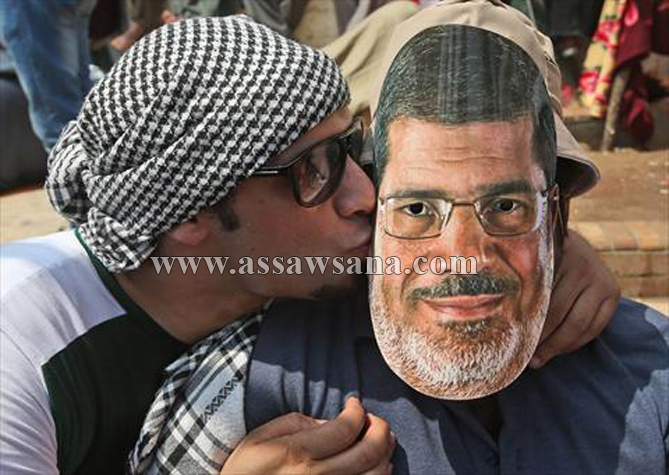 5 مليون في رابعة العدوية وواشنطن تدعو للافراج عن مرسي  ..  صور