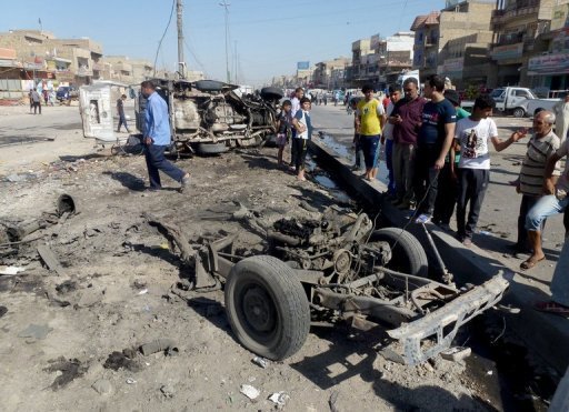 17 سيارة مفخخة وثلاث عبوات ناسفة تقتل 54 عراقيا 