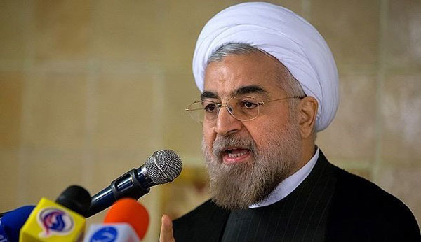 روحاني : يجب إزالة إسرائيل من جسد الأمة الإسلامية