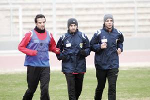المنتخب الوطني يضع اللمسات الاخيرة قبل ملاقاة سنغافورة 