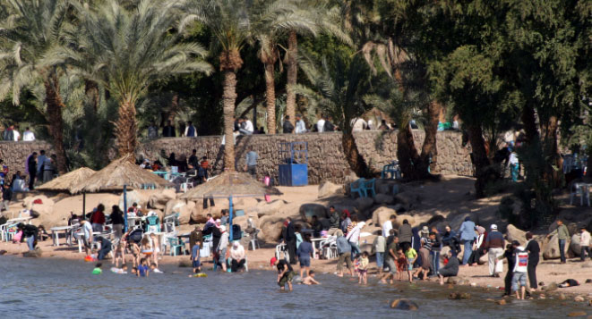 حركة سياحية نشطة في العقبة خلال عطلة العيد 