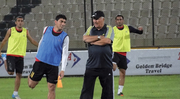 مجهول يهدد مدرب أربيل العراقي بالقتل
