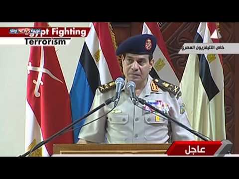 شاهد  ..  السيسي: اللي ميرضيش ربنا ندعمه ونأيده!!