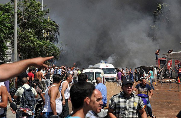 ارتفاع عدد قتلى تفجيري طرابلس إلى 42 - فيديو