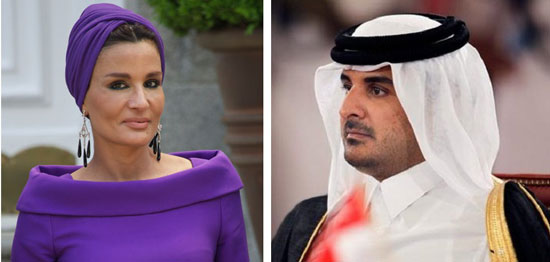 مقاضاة حاكم قطر ووالدته موزة بالتآمر على مصر