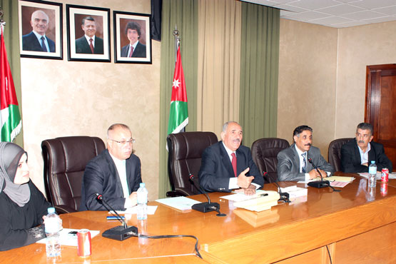 وزير التربية يلتقي رؤساء أقسام الرقابة والتفتيش