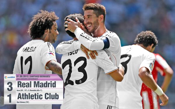 فيديو : الريال يحقق فوزه الثالث في الليغا