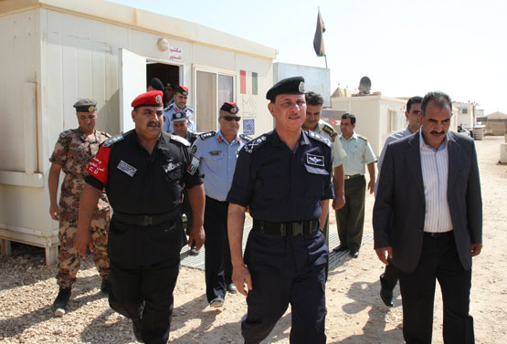 مدير الامن العام في الزعتري