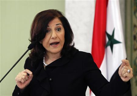 بثينة شعبان: أطفال الغوطة خطفتهم المعارضة من اللاذقية