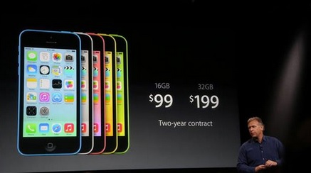 آبل تكشف عن هاتفها الذكي منخفض التكلفة iPhone 5C