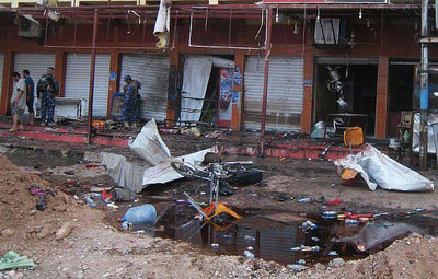 ثلاثون قتيلاً في تفجير انتحاري قرب مسجد في بغداد