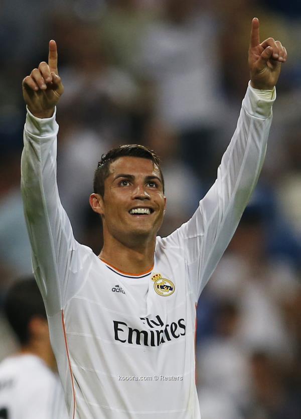 رونالدو  خامس أفضل الهدافين بتاريخ ريال مدريد
