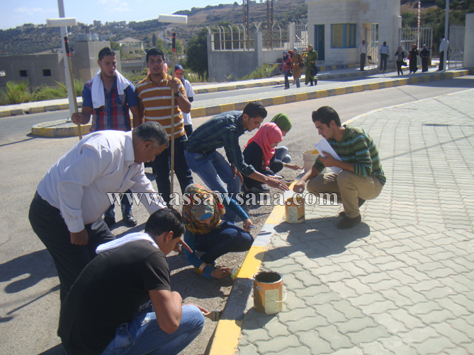 مبادرة لاستقبال المستجدين في كلية الأميرة رحمة