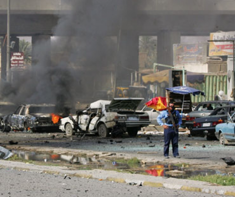 انتحاري يقتل سبعة على الاقل داخل مسجد في العراق