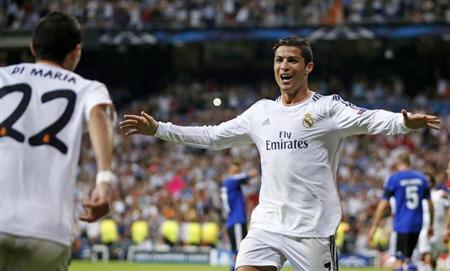 رونالدو يقود ريال مدريد لفوز ساحق على كوبنهاجن  ..  فيديو