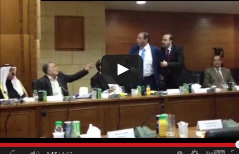 شتائم بين النائب المحارمة والشوملي  ..  فيديو