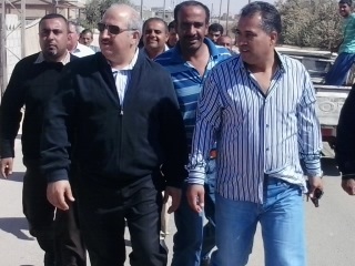 الناصر يتفقد مناطق جنوب عمان
