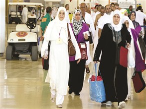 أكثر من مليون ومئة ألف حاج يصلون إلى السعودية