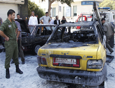 المعارضة المسلحة تقصف وسط دمشق بالهاون