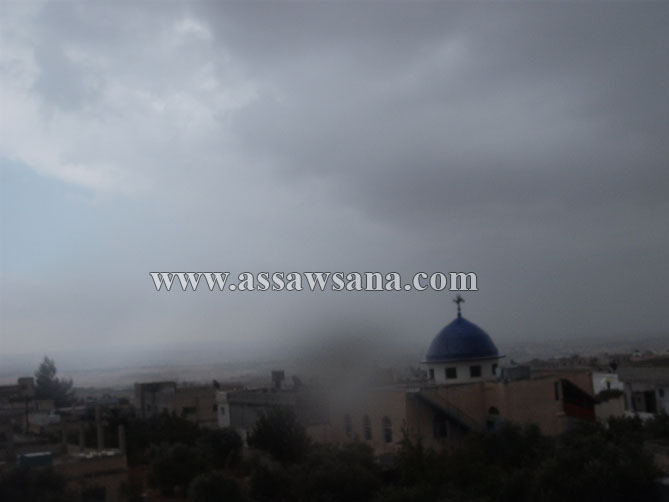 امطار غزيرة في الشمال .. صور