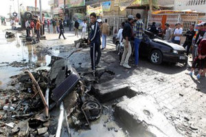 مقتل 26 شخصاً بتفجير انتحاري في بغداد
