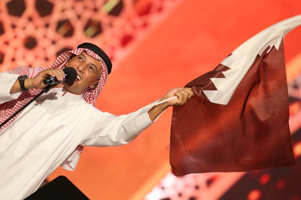 عمر العبداللات يشعل جماهير  الدوحة