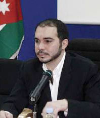 اسرة الكرة الاردنية تبارك رئاسة الامير علي لدورة جديدة