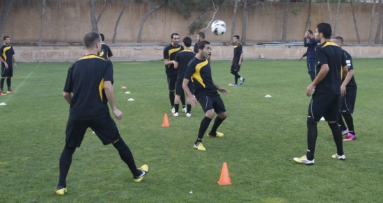 منتخب النشامى يتدرب في قطر استعدادا للاوروغواي
