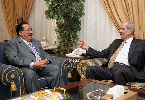 الروابدة يستقبل رئيس الطراونة والخصاونة