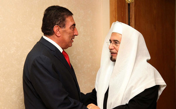 الطراونة يلتقي قاضي القضاة