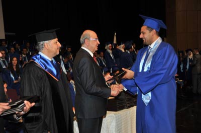 تخريج الفوج الرابع من طلبة الجامعة الألمانية الأردنية