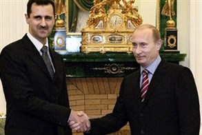 بوتين يجري اتصالاً هاتفياً مع الأسد