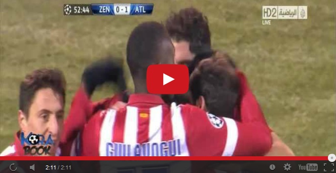 بالفيديو ..  هدف كوميدي يدخل مرمى أتليتكو مدريد