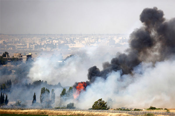 انفجار قنبلة بالقرب من دورية إسرائيلية في الجولان