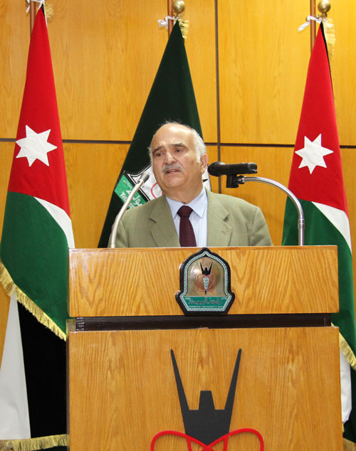 الأمير الحسن في اليرموك الثلاثاء