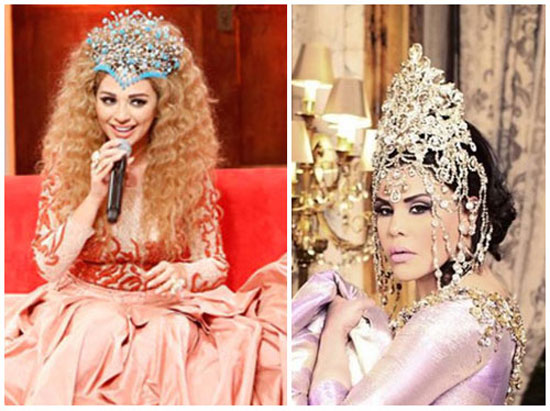 فنانات بإطلالات حريم السلطان .. صور