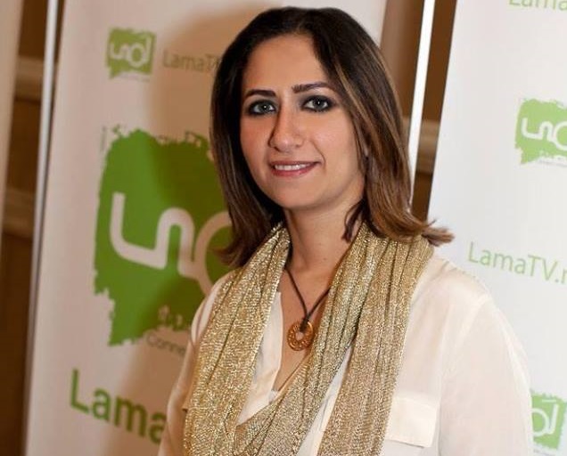 الاعلامية لمى العقاد  ..  أصغر مفكرة  عربية