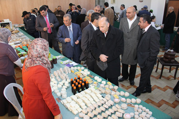 افتتاح مهرجان الزيت والزيتون باليرموك