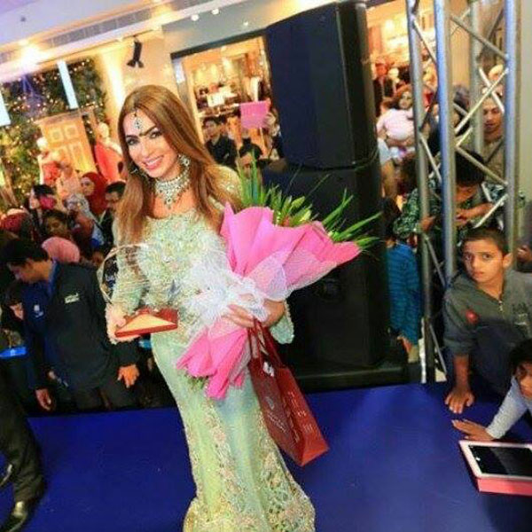 الاردنية رانيا حداد تتألق في ابوظبي  ..  صور