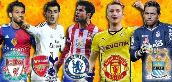 صلاح في ليفربول وموراتا إلى أرسنال  وريوس مع المانيو