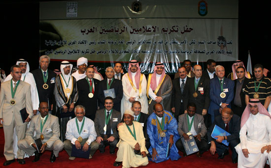 تكريم رواد الإعلام الرياضي من 19 دولة عربية 