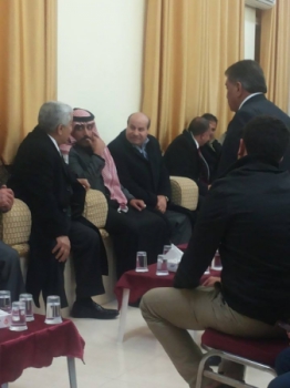النسور يعزي عشيرة الزعبي 