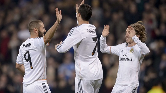 فوز ريال مدريد على أوساسونا  ..  شاهد الاهداف