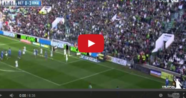 شاهد أهداف ريال مدريد الـ5 في بيتيس