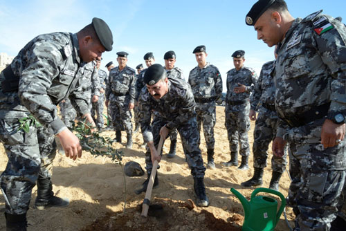 قوات الدرك تحتفل بيوم الشجرة 