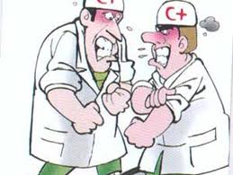 الاطباء تدين الاعتداء على طبيب ابوعبيدة