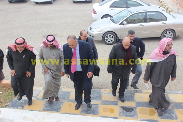 وفد تربوي سعودي في عجلون  ..  صور