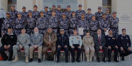 تخريج دورة البحث والإنقاذ الخاصة بالدفاع المدني الفلسطيني